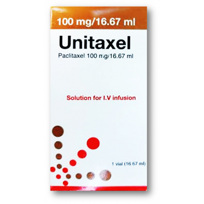 UNITAXEL 100 MG / 16.67 ML ( PACLITAXEL 100 MG ) IV INFUSION VIAL 16.67ML